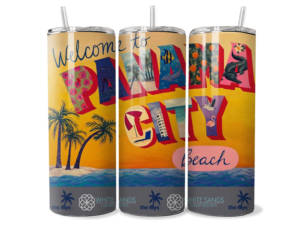 20oz Alys Beach House Tumbler – Panama City Beach